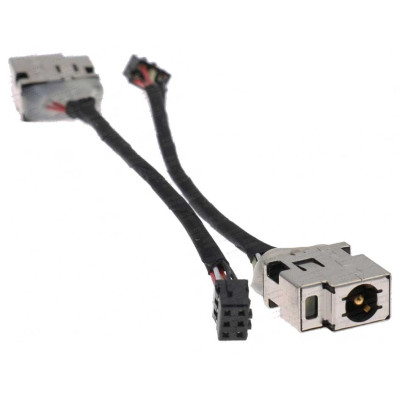 DC JACK DW674 HP SLEEKBOOK 15-B 698231-SD4