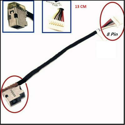 DC JACK DW870 HEWLETTE PACKARD HP 440  430 450 455 470 G3 804187-S17 827039-001 804187-Y17