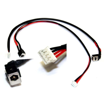 DC JACK WIRE DW09 HP COMPAQ PRESARIO DV5000 V5000 V5015