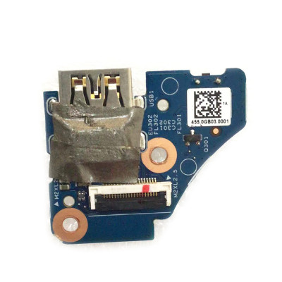 HP ENVY X360 15-DR 15-DS USB 448.0GB01.0011 Power Button Board Cable